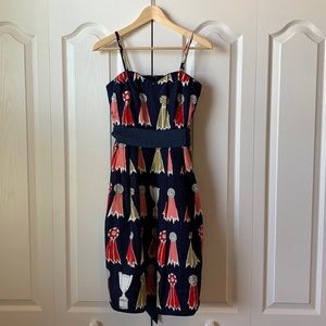 We Love Vera Anthropologie Horse Ribbon Dress